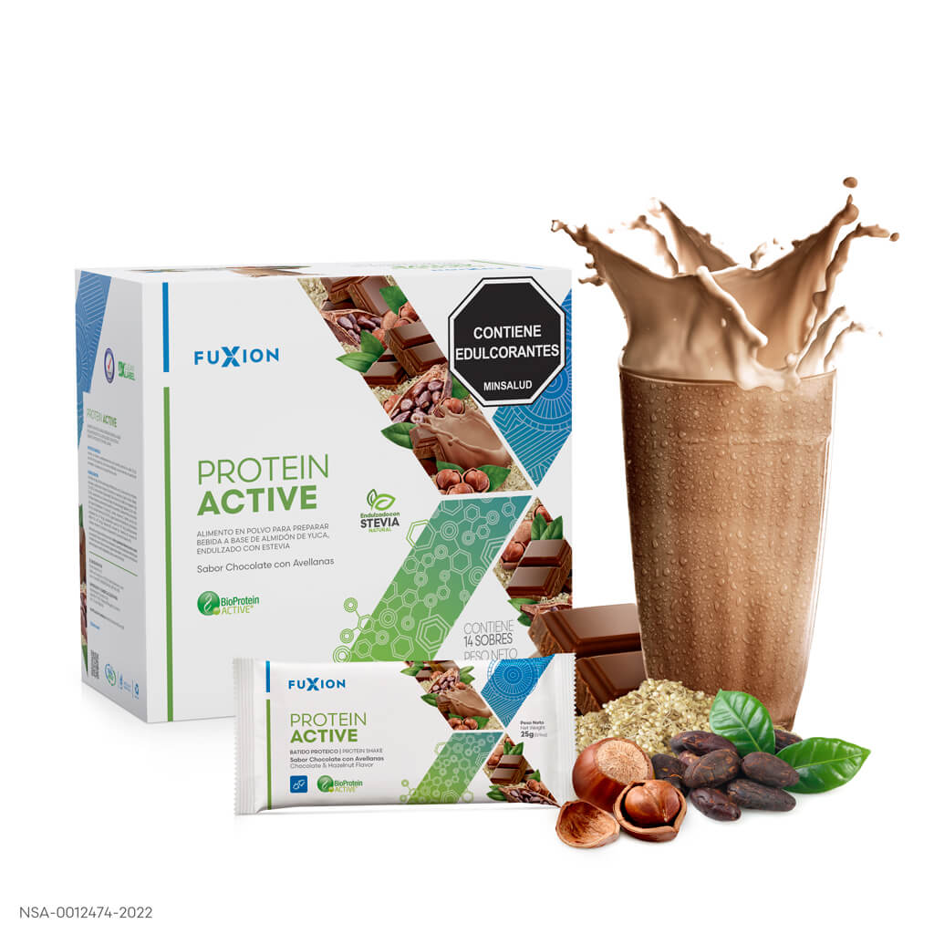 3 PROTEIN ACTIVE - CHOCOLATE CON AVELLANAS